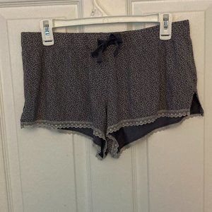 Gap gray patterned medium sleep shorts